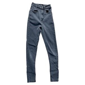 COTTON:ON Women's Black Ultra High Super Stretched Slim Pocketed Jeans-Size 2